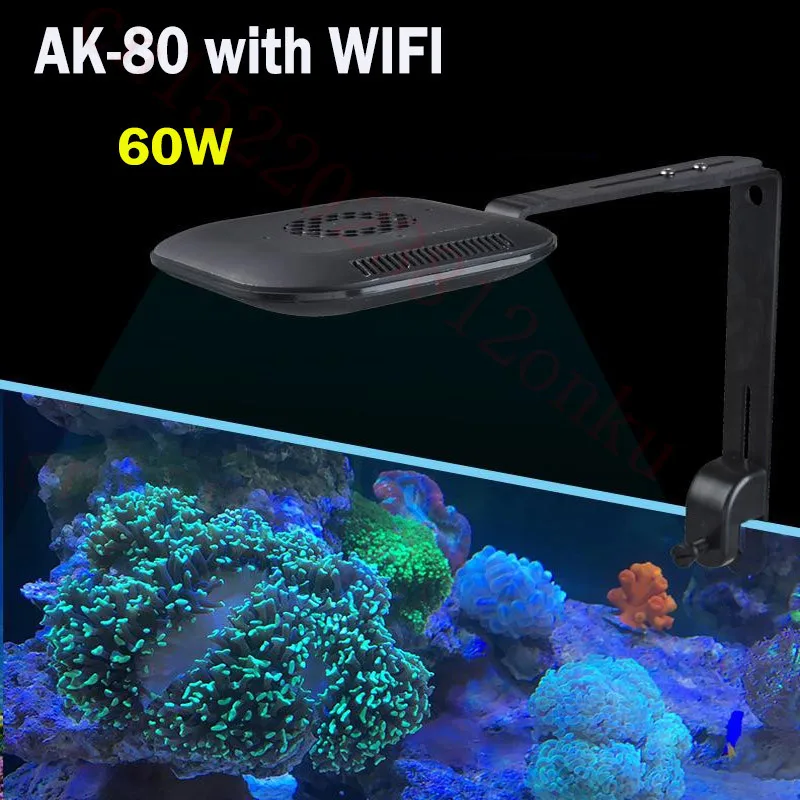 Jebao Jecod морской аквариум плотная матрица светодиодный светильник ing SPS морская вода, аквариум Коралловый рифовый светодиодный светильник с зажимом высокого качества