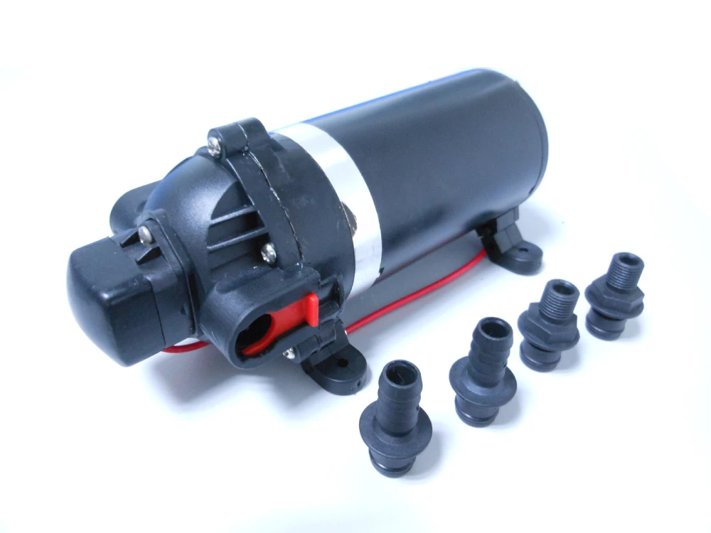 SURFLO KDP 80B 24В Электрический 3 камеры Сантопрен мембранный насос давления 80psi среза