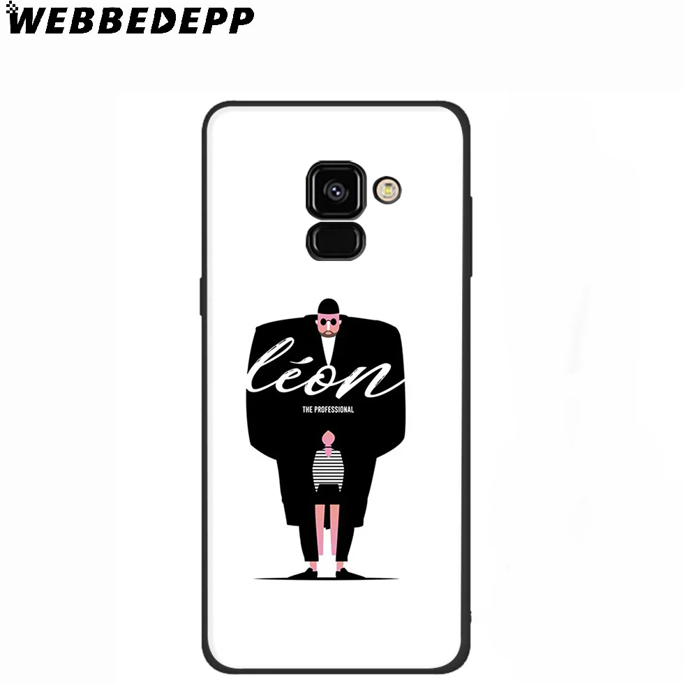 WEBBEDEPP Leon Matilda Natalie Portman силиконовый чехол для Samsung Galaxy A3 A5 A6 A7 A8 A9 A10 A20 A30 A40 A50 A70 M10 M20 M30