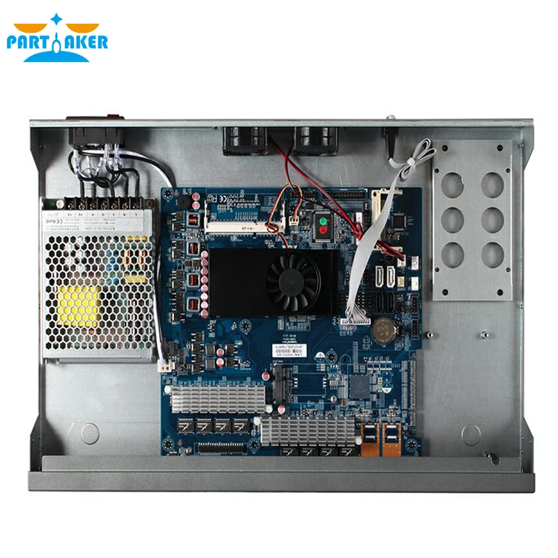 Причастник R14 ROS 8 * Intel 82574L Gigabit Ethernet сетевой брандмауэр с I7 3517U 2G RAM 8G SSD|network firewall|intel