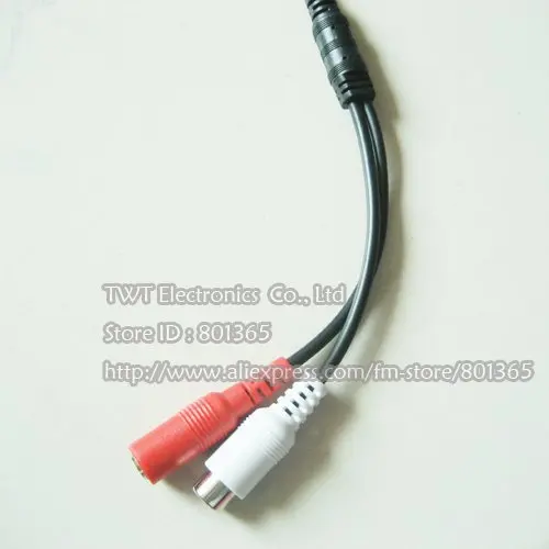 Бесплатная доставка 20 Кол-во аудио монитор CCTV Микрофон для безопасности микрофон