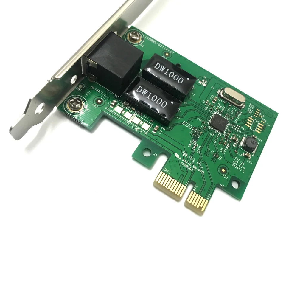 ZML PCI-E сетевая карта Gigabit Ethernet адаптер с разъемом PCI Express до RJ45 Lan порт для ПК