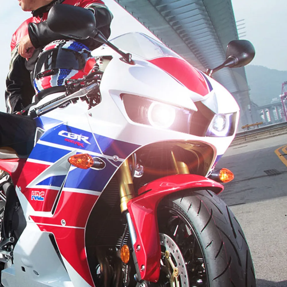 KT фар подходит для Honda CBR1000RR 2004-2007 светодиодный Ангельские глазки мотоцикла HID