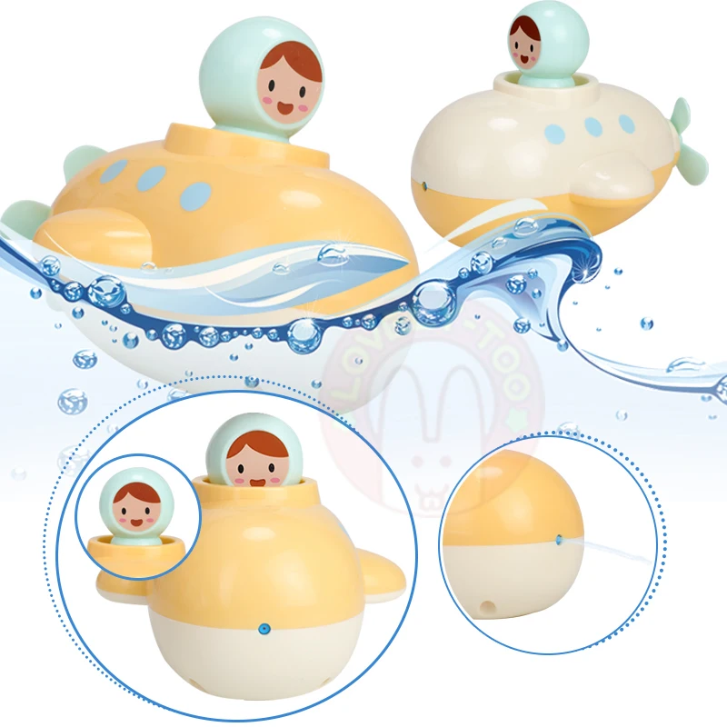Детская игрушка для ванны, Детская ванна для ванной, кран для воды, плавающий спрей, облако, Сжимаемый душ, игры, детская игрушка для плавательного бассейна