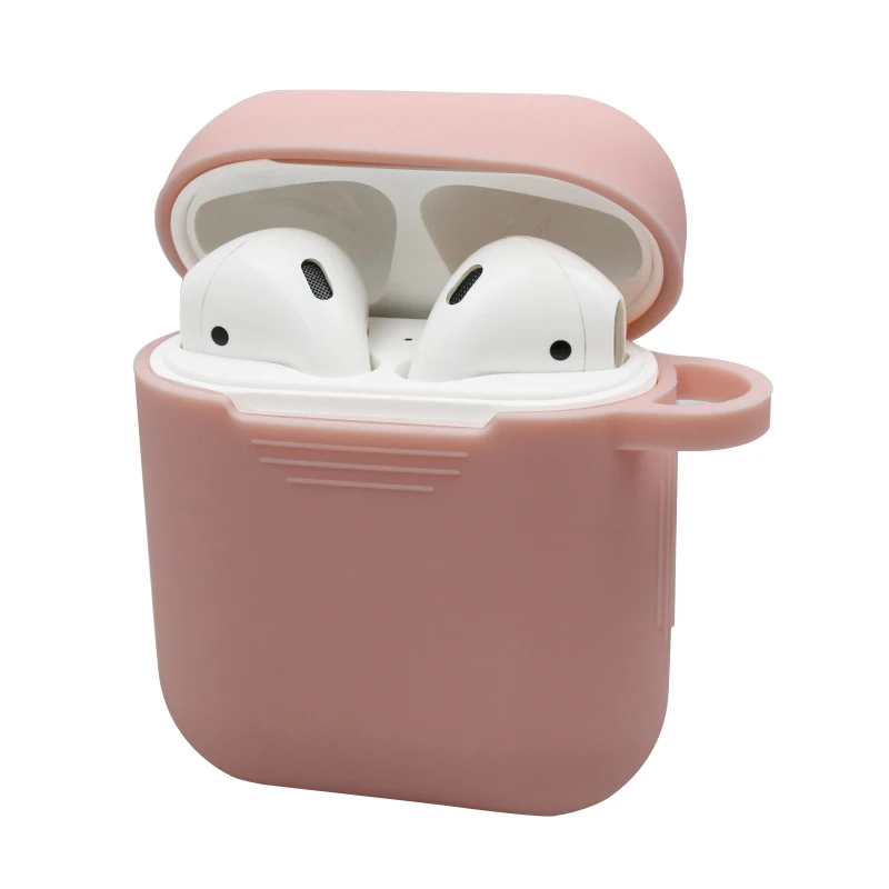 ТПУ силиконовый Bluetooth беспроводной чехол для наушников Защитный AirPods аксессуары