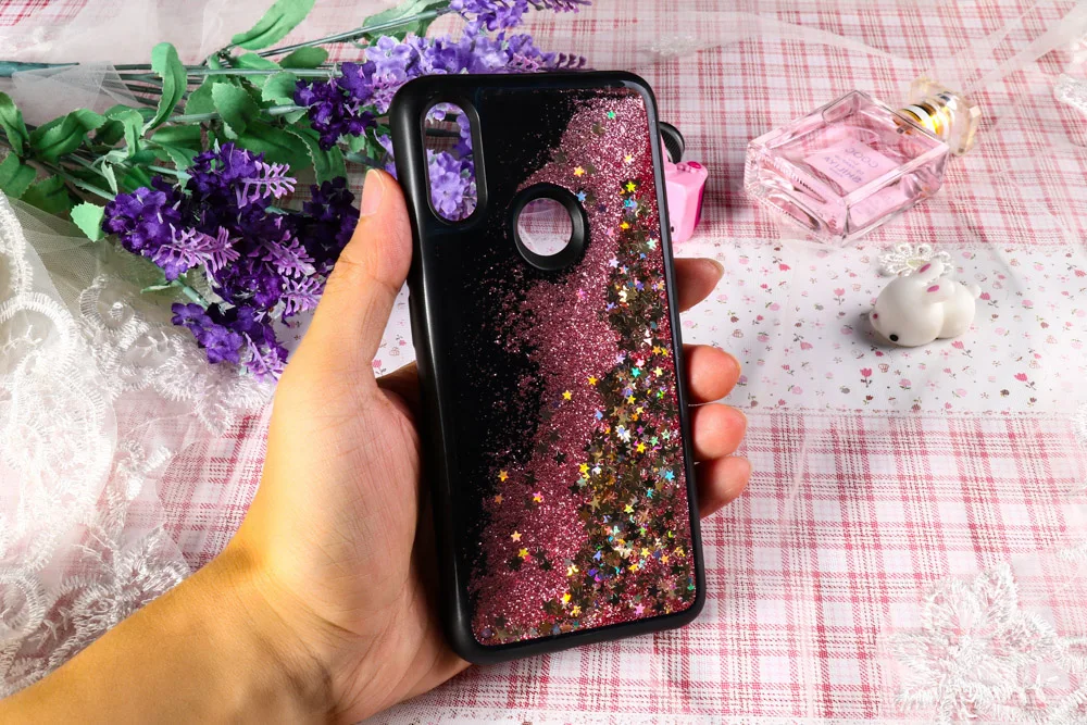 Чехол для Xiao mi Red mi Note 7 K20 Pro 7A 6A чехол с блестящей жидкостью Xio mi 9T 9 8 SE A2 Lite A1 mi x 3 5A Prime 4X S2 5 Plus 6 3 4