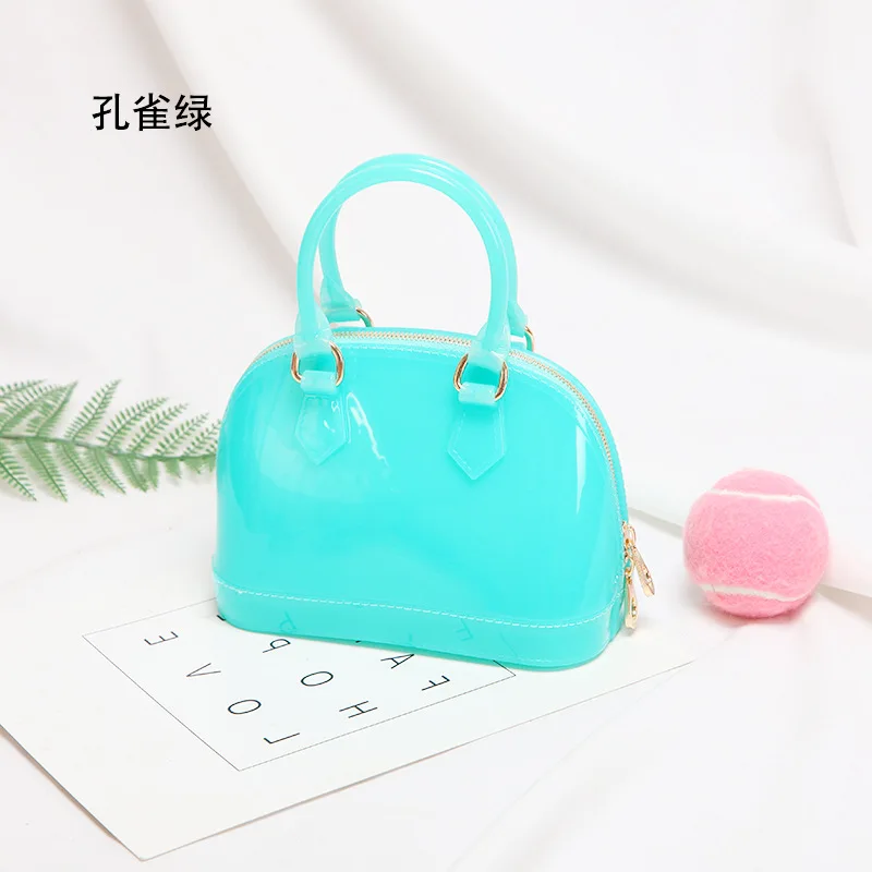 Blue Летняя Новинка, женская сумка, маленькая, новая, карамельный цвет, оболочка, прозрачная хозяйственная сумка, известный бренд, дизайнерская, через плечо, сумка-мессенджер - Цвет: Blue
