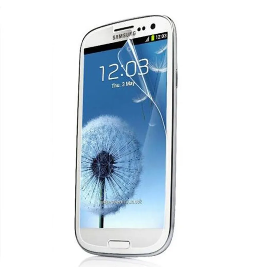Прозрачная глянцевая защитная пленка HD для ЖК экрана Защитная Samsung Galaxy S3 S III Neo +