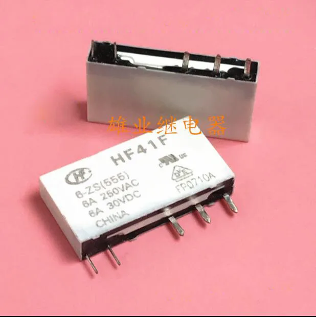Новое реле 6 в HF41F 6-ZS HF41F-6-ZS HF41F-6V-ZS HF41F6ZS 6VDC DC6V 6V 6A 250VAC 5PIN | Обустройство дома