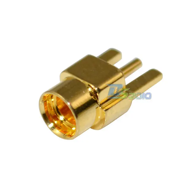 Высокое качество ymmcx Тип Женский Джек край PCB крепление 3 pin прямой RF коаксиальный