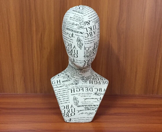 4 стиля Африканский манекен голова kissen geometrisch, женский головной убор манекен для шарфа парика показывает парик дисплей mannequi, может булавка 1 шт. HY023
