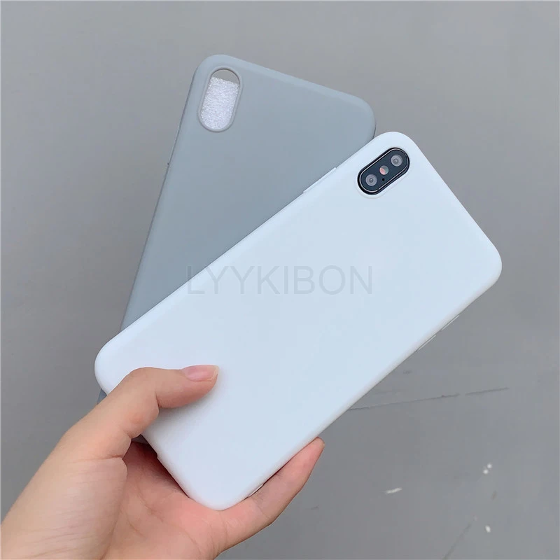 Мягкий силиконовый чехол из ТПУ ярких цветов для huawei Honor 7A 20 Pro 10 Lite 8X P30 P20 mate 20 30 pro P20 P Smart Y9 матовый чехол