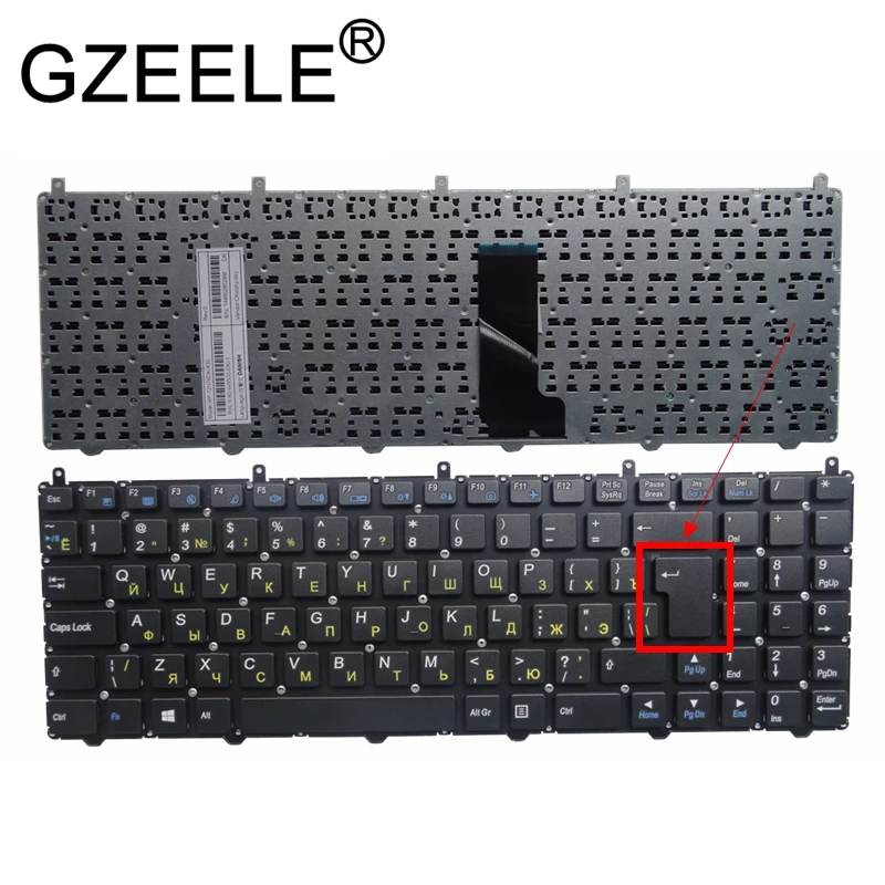 Русская клавиатура GZEELE для DEXP Achilles G100 G101 G102 G103 G104 G105 G106 G108 G109 G110 G111 G112 G114 G115 Черная |