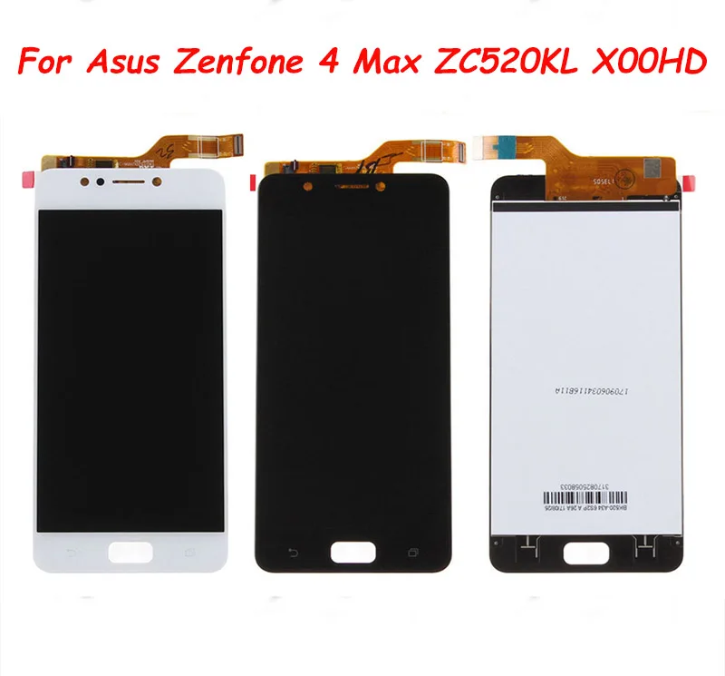 Для Asus Zenfone 4 Max ZC520KL ЖК экран X00HD сенсорный дигитайзер сенсор стекло дисплей Панель