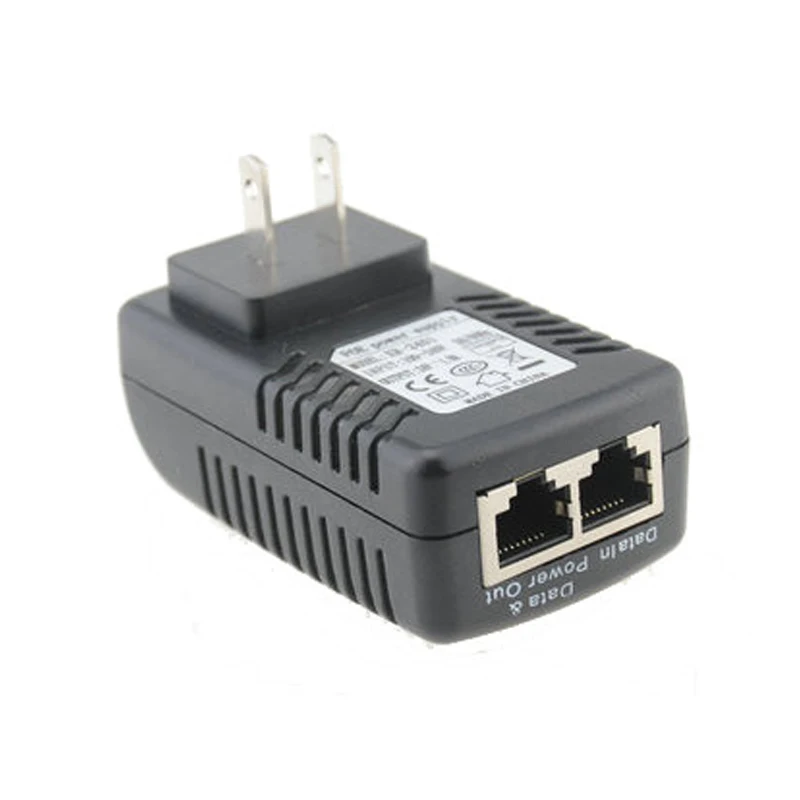 48v0. 5A Инжектор PoE CCTV IP Камера Мощность Over Ethernet коммутатор ethernet Адаптеры питания