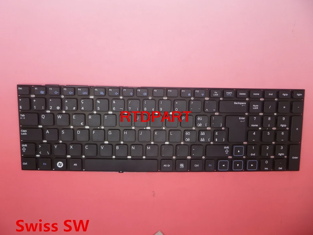Клавиатура для ноутбука Samsung NP300E7A NP305E7A 300E7A 305E7A Swiss SW Таиланд TI Турция TR
