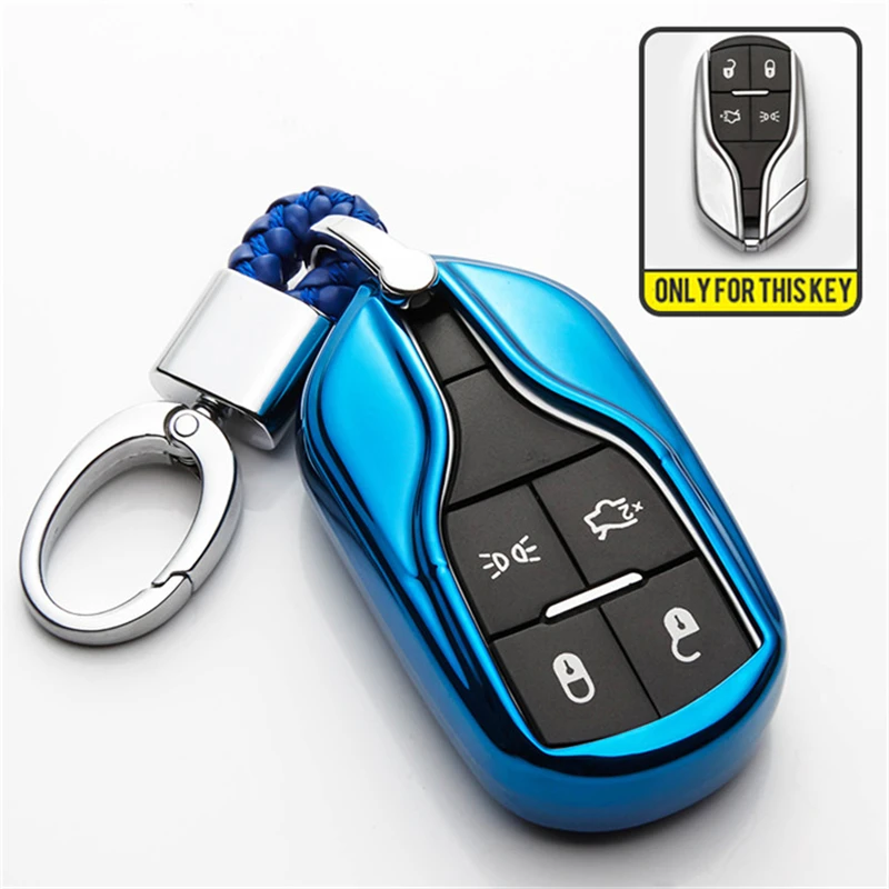 ТПУ Корпус автомобильного ключа дистанционного управления чехол для Maserati Ghibli