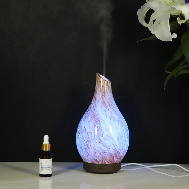 GIAHOL Inclined Mouth Diffuser Aroma Oil 100ml Aromatherapy Air Humidifier Essential Mist Discharge Ultrasonic | Бытовая техника