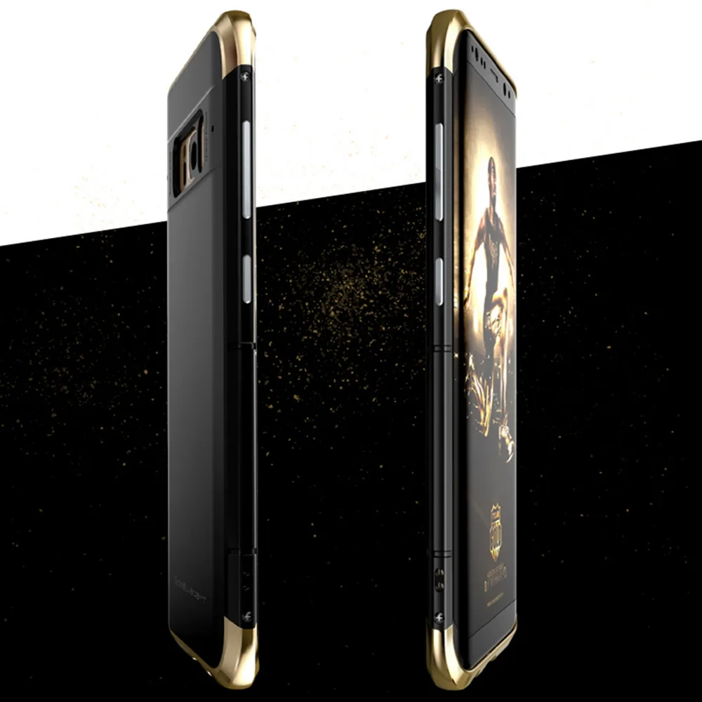 Противоударный чехол из алюминия для Samsung Galaxy S8/S8 Plus с металлическим лезвием