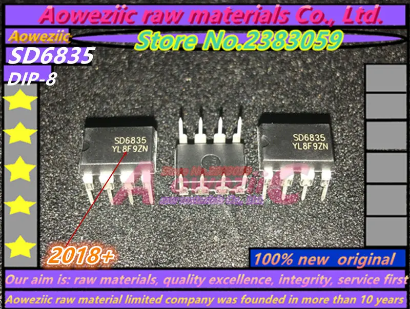 Aoweziic 100% Новый оригинальный SD6830 SD6832 SD6834 SD6835 SD4840P SD4841P SD4842P SD4843P SD4844P DIP-8 чип питания |