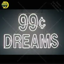 Неоновая вывеска для 99 c мечты неоновая трубка ручной работы