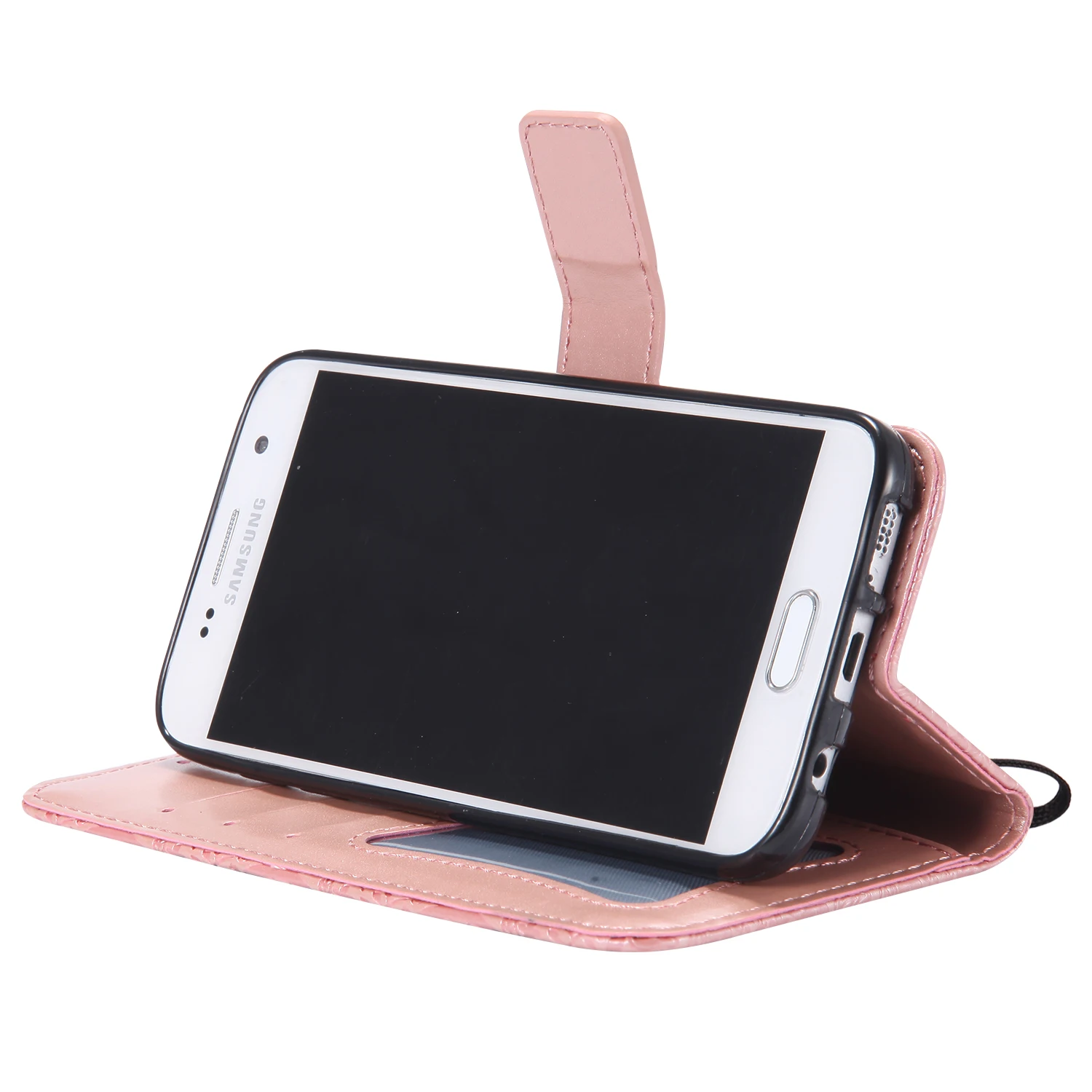 Кожаный чехол-книжка для Samsung Galaxy S7 чехол телефона с откидной крышкой 7S 7 G930 G930FD