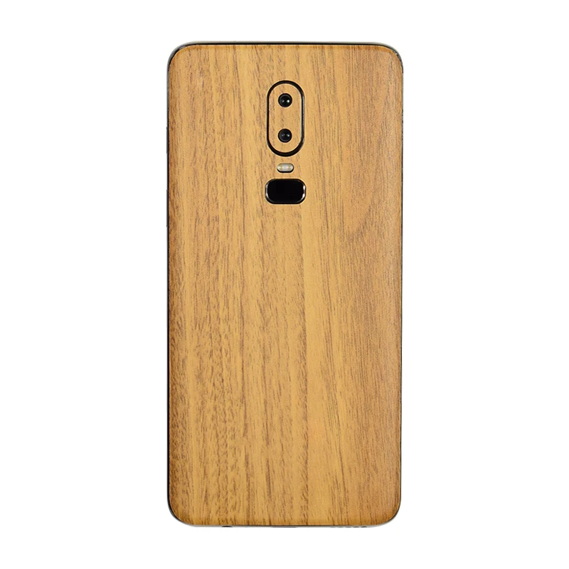Для 1 + 6 6T деревянная Защитная пленка для Oneplus задней панели телефона наклейка