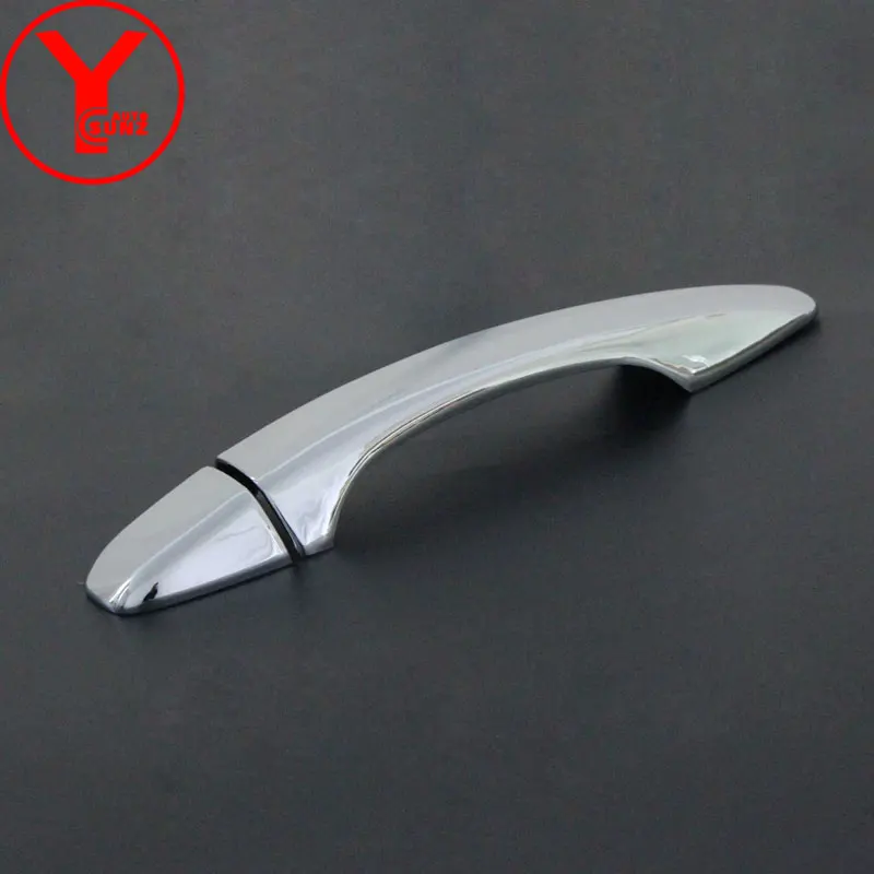 chrome door handle cover For peugeot 2008 1.6T 2013 2014 2015 2016 2017 ABS Door Handle Bowl Cover car parts accessories YCSUNZ |