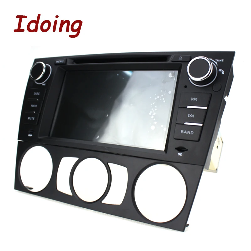 Автомагнитола Idoing на Android 9 0 мультимедийный проигрыватель с экраном 7 дюймов DVD GPS