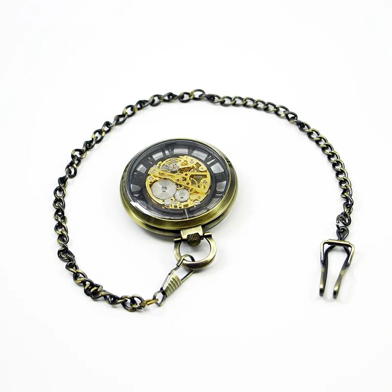 5 шт. античный и винтажный Бронзовый Скелет Автоматические Механические