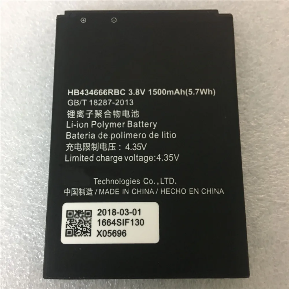 100% Оригинальная батарея HB434666RBC для Huawei роутера E5573 E5573S E5573s-32 E5573s-320-806 Высокая