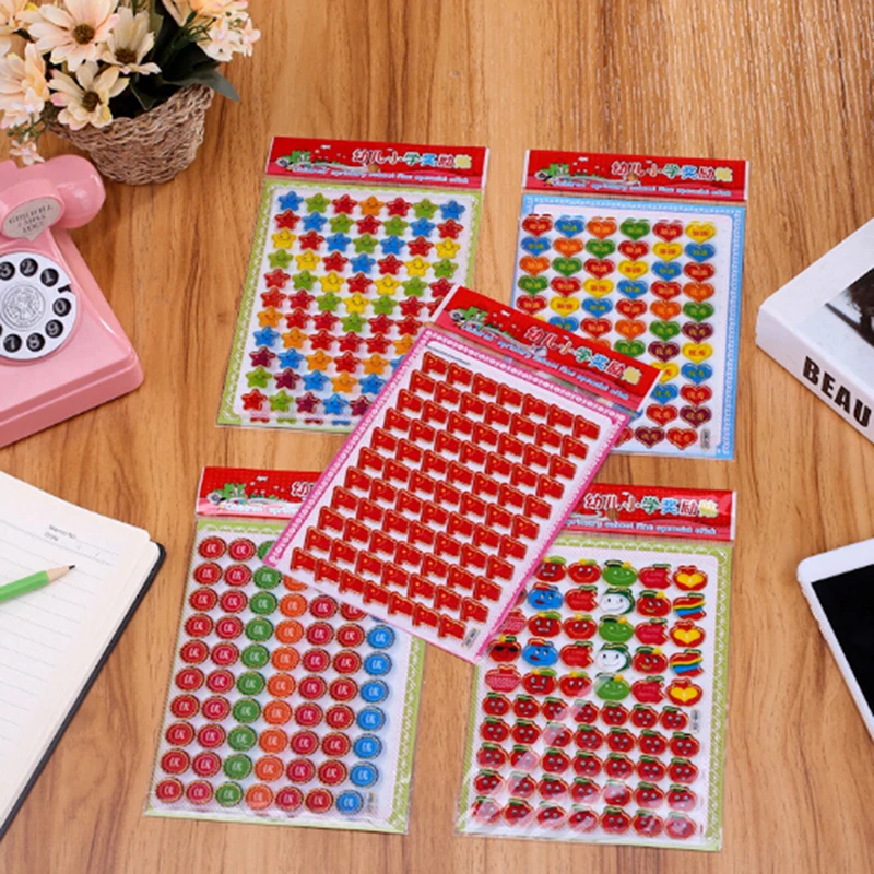 Наклейки со скрапбукингом для детей красивые наклейки смайликами|Наклейки