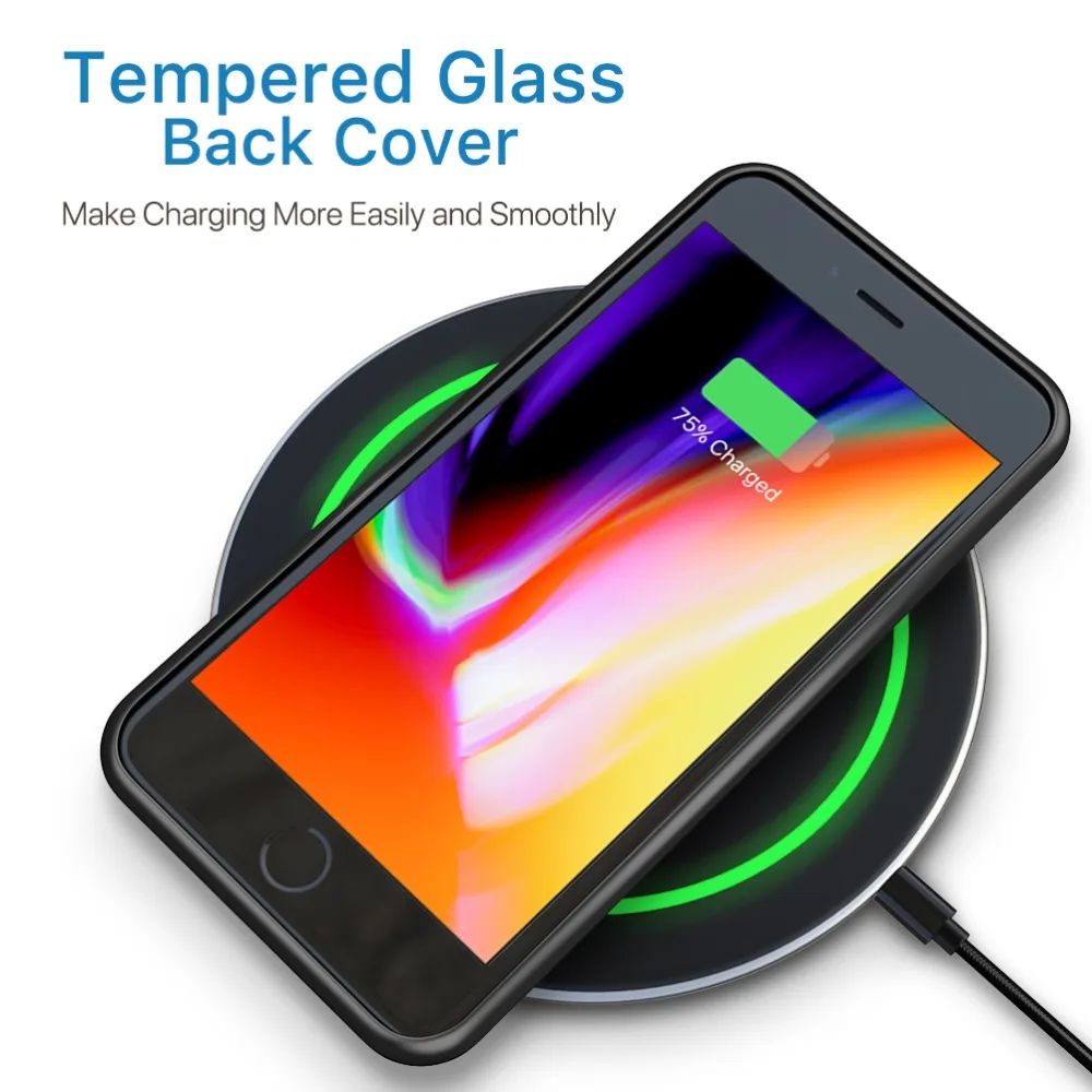 SLEO для Nokia 7 Plus защитное стекло задняя крышка плюс мягкая TPU Frame чехол телефона
