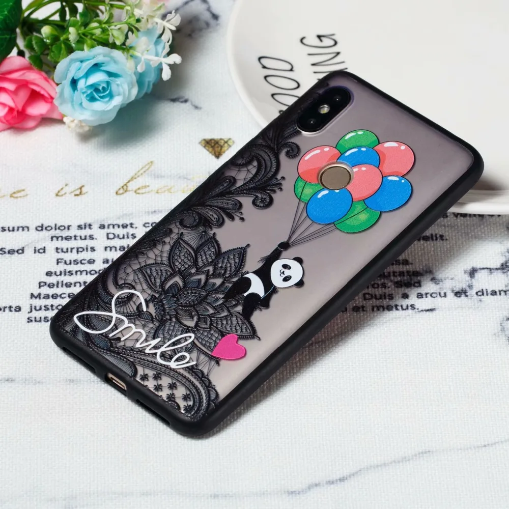 Милые прозрачные чехол для телефона Xiaomi Redmi S2 Y2 mi8 матовый Животные с рисунком в