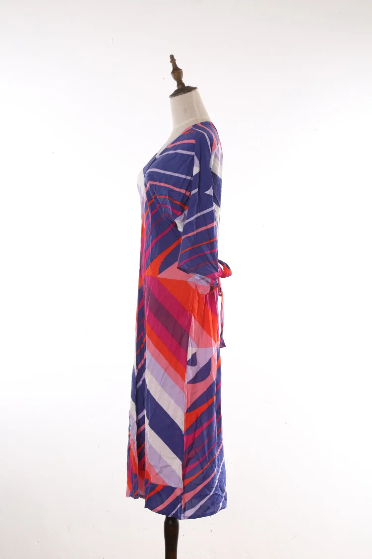 Geometric Print Cotton Beach Dress Sarongs Cover-up Swimwear Pareo Tunic Bathing suit Saida de Praia Bikini cover up | Женская одежда