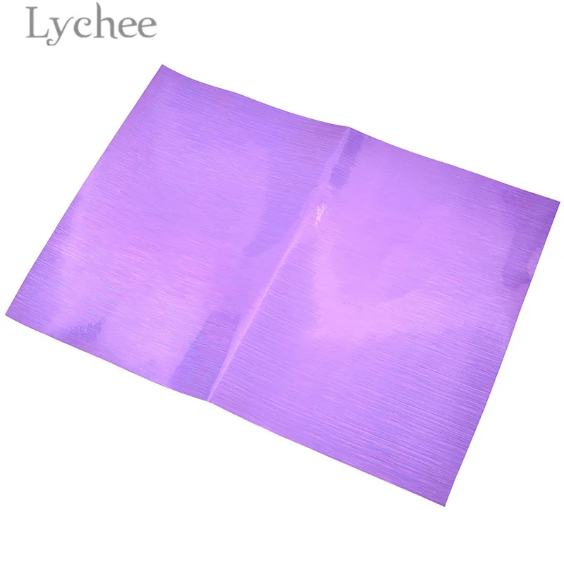 Lychee Life 29x21 см A4 голограмма ткань из искусственной кожи высокого качества чистый