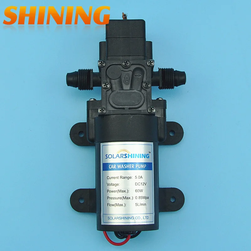 12V 60 Вт высокой мощности Давление водяной насос пистолет машина для мытья
