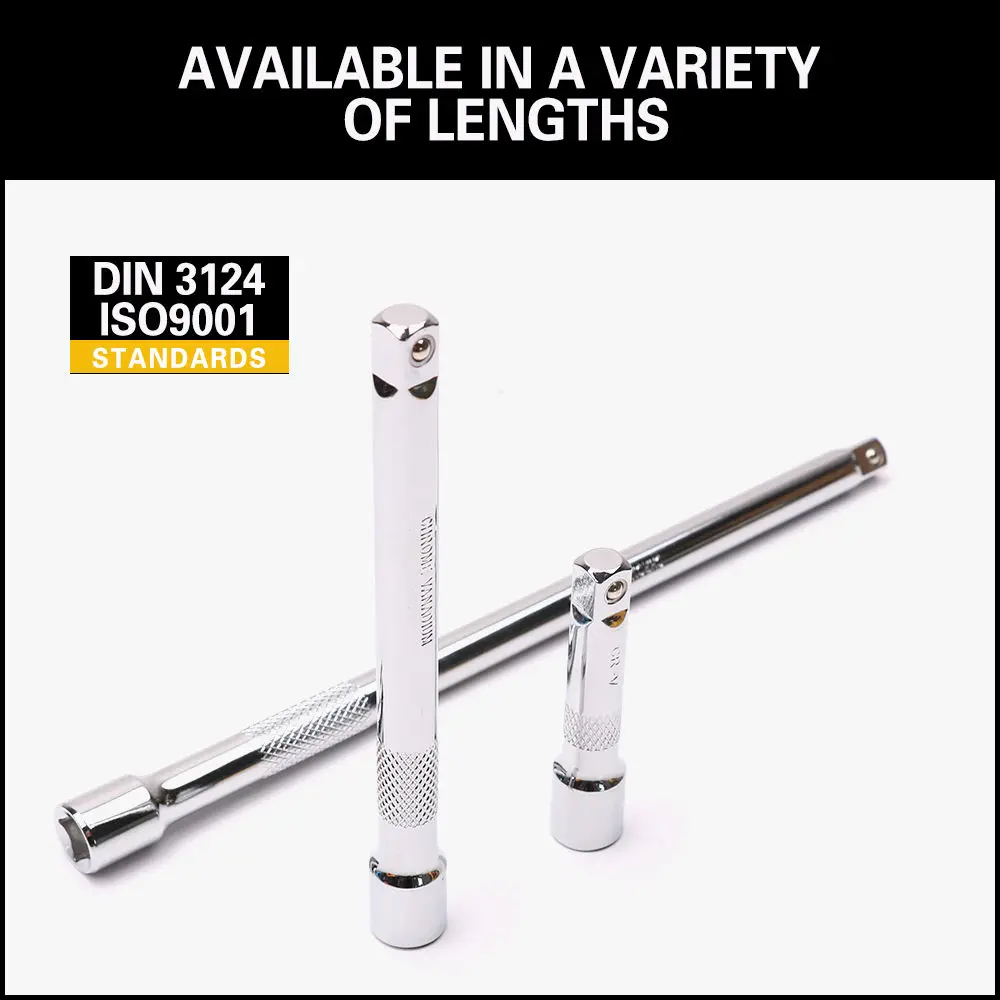 2021-SEDY Long Wrench Socket Extension Extender Bar Set 3&quot 6&quot 10&quot Drive Ratchet Power Tool Hand Accessories | Инструменты