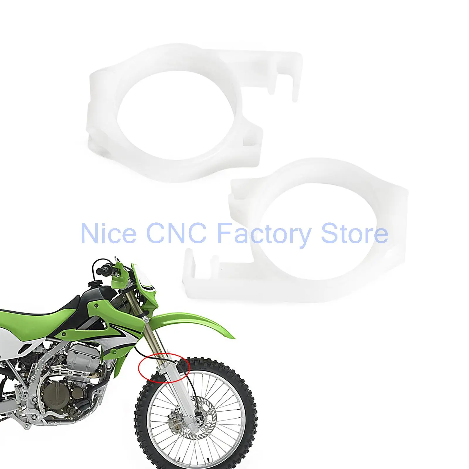 Новый спереди руководство Вилы для Kawasaki kdx200 93 94 kdx250 91 klx250 06 07 klx250r 96 klx300r 97 klx650r