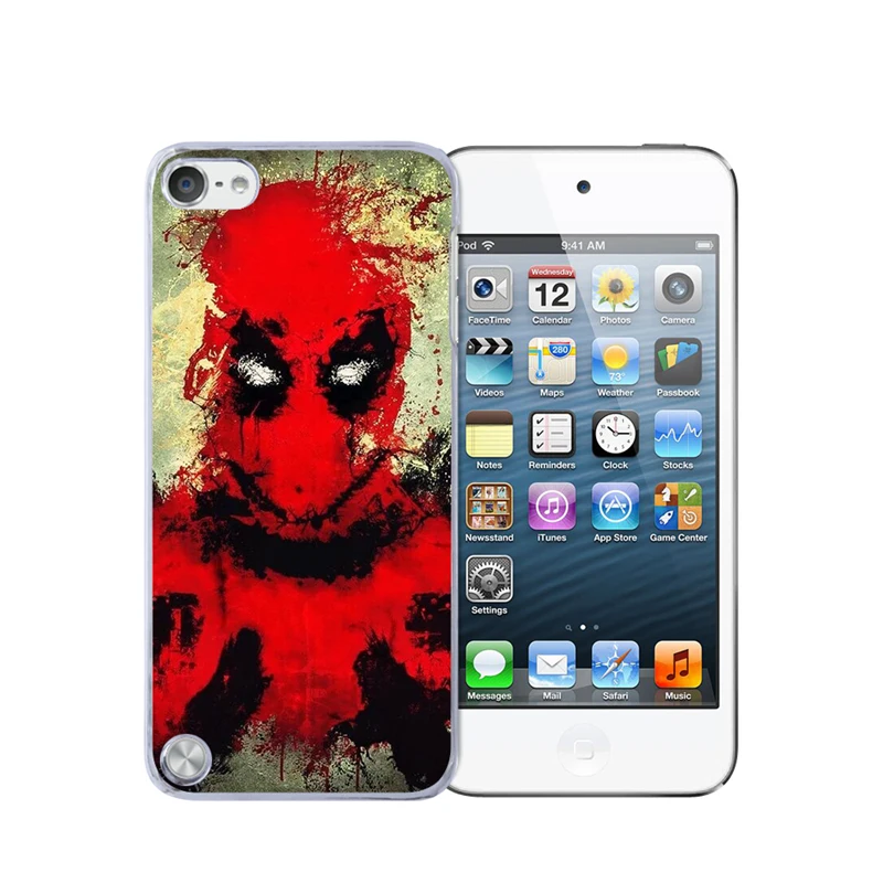 Чехол для телефона Deadpool с изображением Человека-паука и кота чехол Apple ipod touch 5 5-й