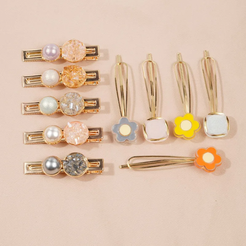 2 шт./компл. новые туфли с жемчугом заколки для волос девочек в Корейском стиле