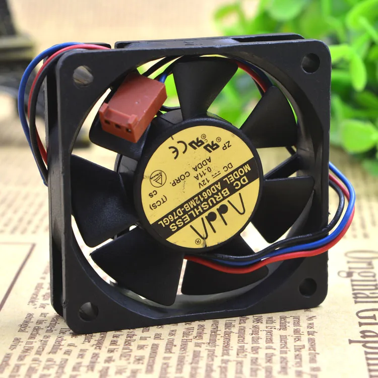 Бесплатная доставка. 6015 6 см 12 В 0 11 а вентилятор охлаждения AD0612MB D76GL CPU power|cooling fan|12 cm
