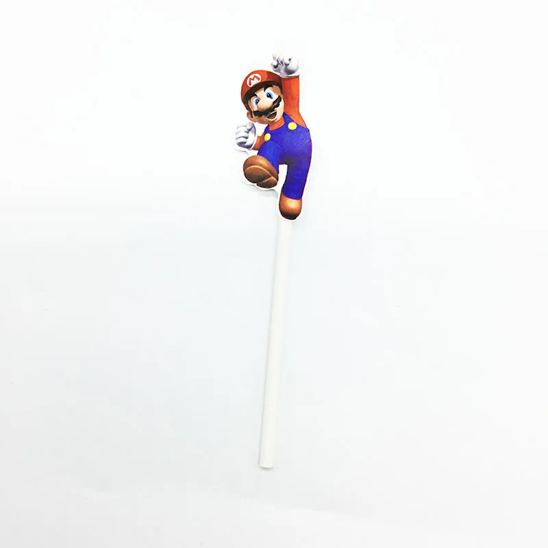 12 шт./лот украшения для торта Super Mario theme topper Bros принадлежности вечеринок на день