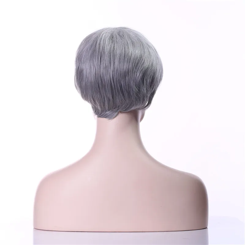 HAIRJOY женский парик из синтетических волос Короткие прямые парики 10 цветов