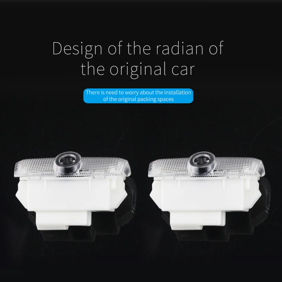 DXZ 2PCS Car LED Door Logo Projector Ghost Shadow Light for Nissan Teana Patrol | Автомобили и мотоциклы