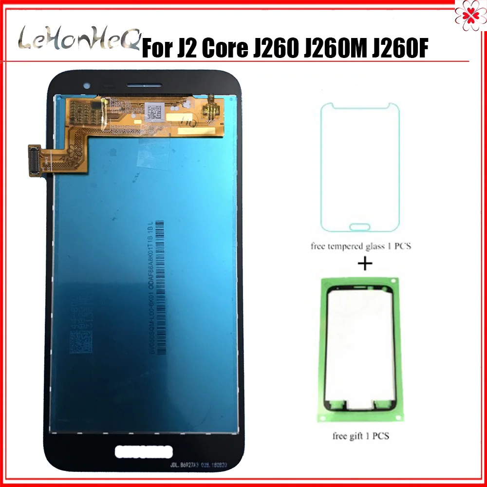 

Super AMOLED для Samsung Galaxy J2 core J260 J260M J260F J260G ЖК-дисплей с сенсорным экраном дигитайзер сборка