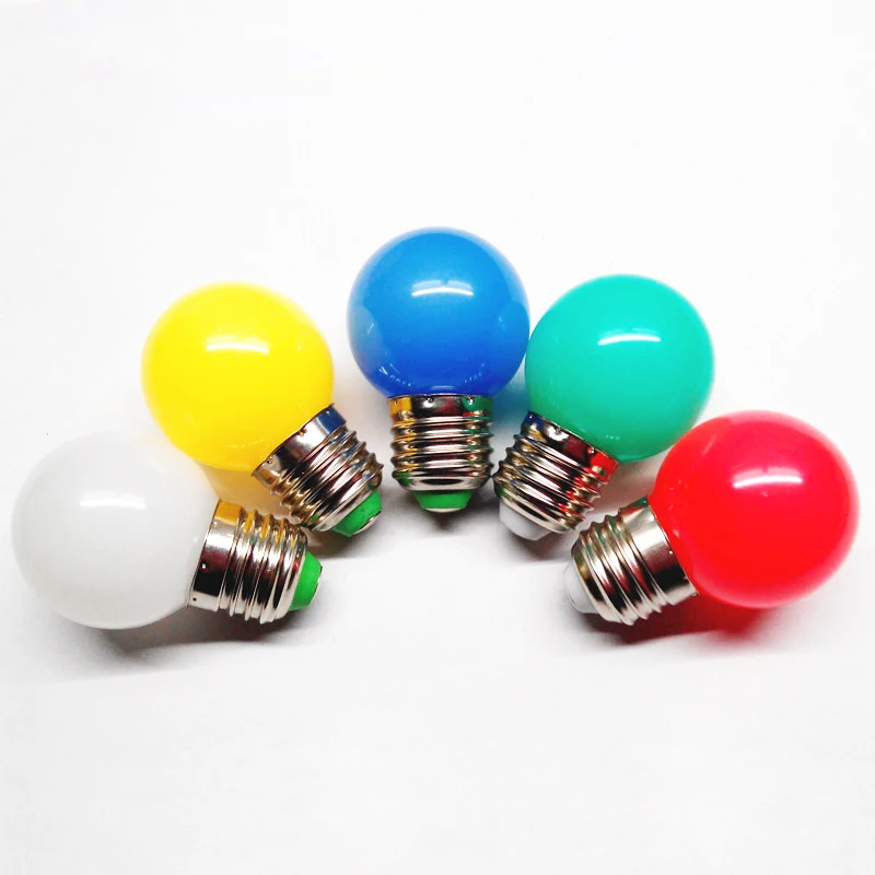 New Colorful Led Lamp E27 220V 3W Globe Light Bulb 7color Bombillas SMD 2835 bar Home Decor Holiday Lighting | Освещение