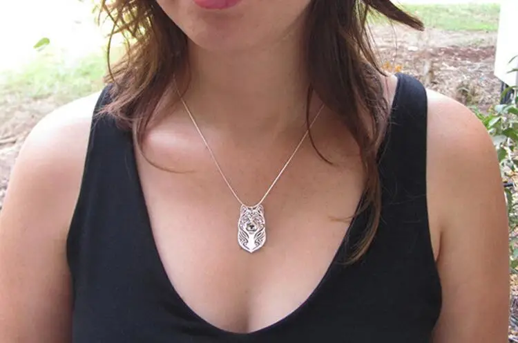 Подвеска в виде милой собачки американская женская подвеска модный