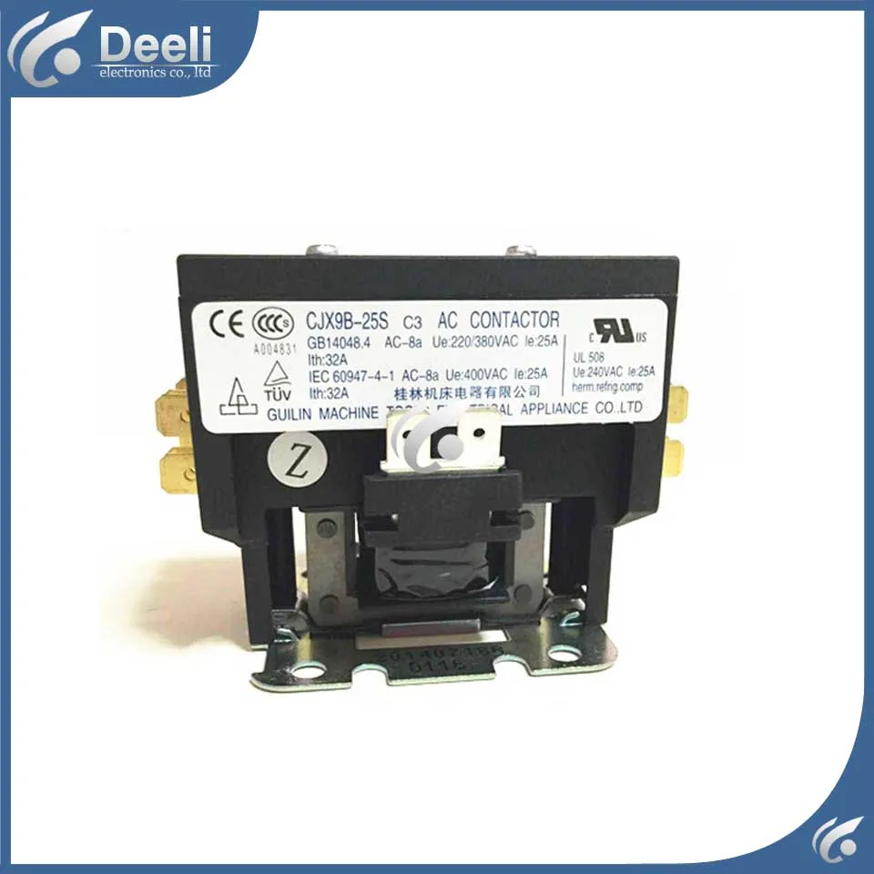 Новые детали CJX9B 25S/D Guilin контактор переменного тока 220V25A|air conditioning parts|parts air