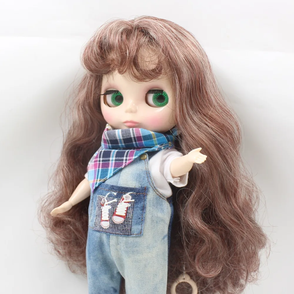 Blyth мягкая игрушка ледяные толстые джинсы для девочек белая рубашка | Игрушки и